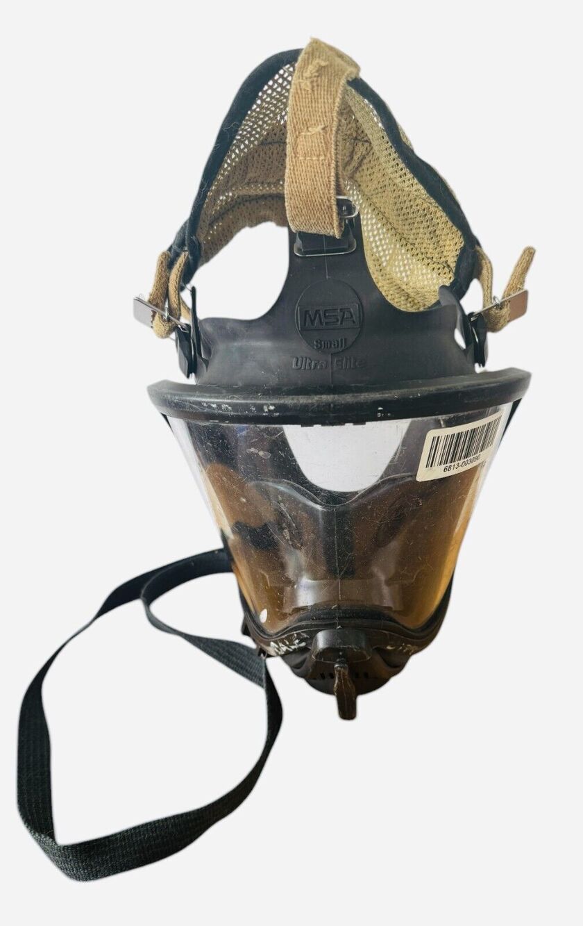 MSA Ultra Elite Full-Face Fire  Mask  - Small Size